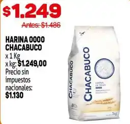 Makro Chacabuco harina 0000 oferta
