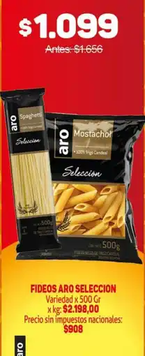 Makro Aro fideos aro seleccion oferta