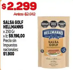 Makro Hellmanns salsa golf oferta