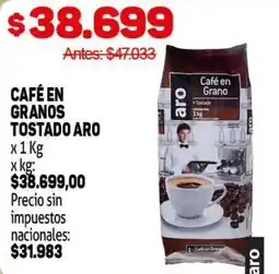 Makro Aro café en grano oferta