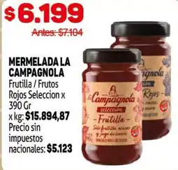 Makro Campagnola mermelada frutilla oferta