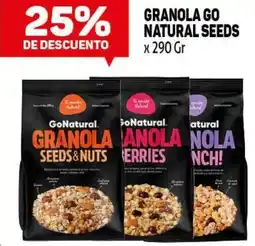Makro GoNatural granola seeds & nuts oferta