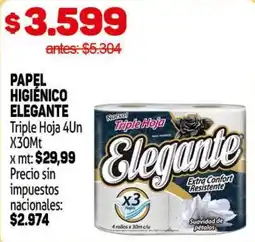 Makro Elegante papel higiénico elegante oferta