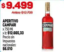 Makro Campari aperitivo oferta