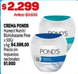 Makro Ponds crema humectante oferta
