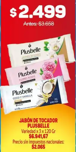 Makro Plusbelle jabón de tocador oferta