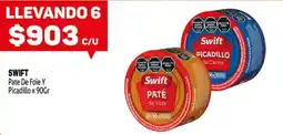 Makro Swift pate de foie y picadillo oferta