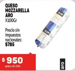 Makro Aro queso mozzarella oferta