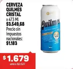Makro Quilmes cerveza cristal oferta
