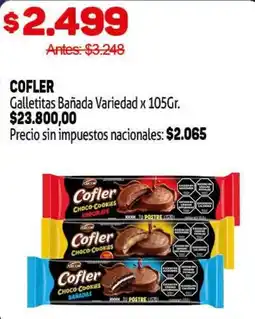 Makro Cofler galletitas bañada variedad oferta