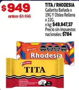 Makro Terrabusi tita / rhodesia oferta