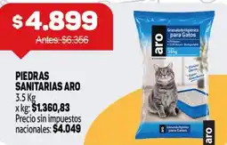 Makro Aro piedras sanitarias para gatos oferta