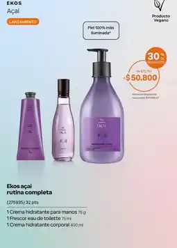 Natura Natura - ekos açaí rutina completa oferta