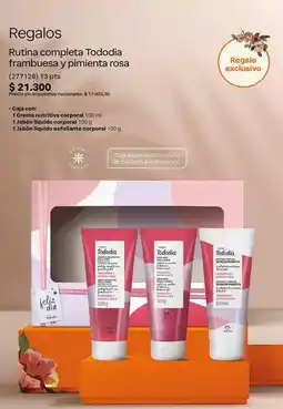 Natura Dia - rutina completa frambuesa y pimienta rosa (277126) oferta