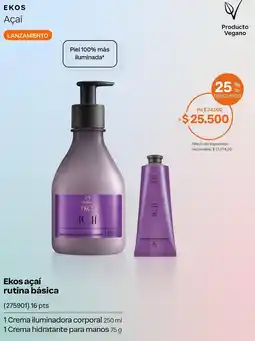 Natura Natura - ekos açaí rutina básica (275901) oferta