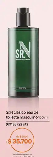 Natura Natura - sr.n clásico eau de toilette masculino 100 ml (69198) oferta