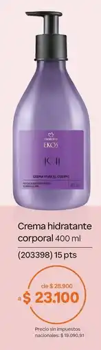 Natura Natura - crema hidratante corporal 400 ml (203396) oferta