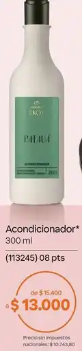 Natura Natura - acondicionador 300 ml oferta
