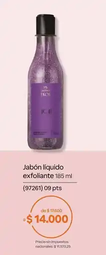 Natura Natura - jabón líquido exfoliante 185 ml (97261) oferta