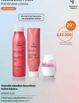 Natura Natura - tododia cabellos lisos+lisos rutina básica oferta