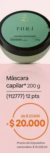 Natura Máscara capilar oferta