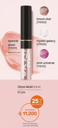 Natura Star - gloss labial oferta