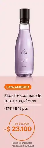 Natura Natura - ekos frescor eau de toilette açaí 75 ml (174171) oferta