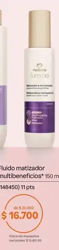 Natura Natura - fluido matizador multibeneicios* 150 ml (148450) oferta