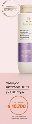 Natura Natura - shampoo matizador 300 ml (148158) oferta