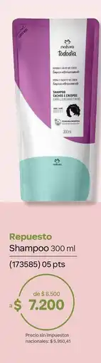 Natura Natura - repuesto shampoo 300 ml (173585) oferta
