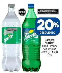 La Anonima Sprite - gaseosa lima lim uevoacuten/sin az uevoacutecar oferta