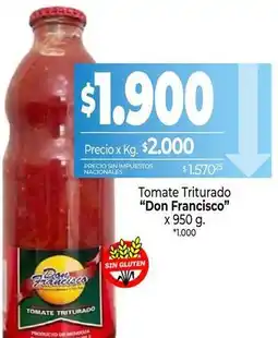 La Anonima Don francisco - tomate triturado oferta