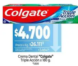 La Anonima Colgate - crema dental triple acción oferta