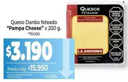 La Anonima Pampa - queso danbo feteado cheese oferta