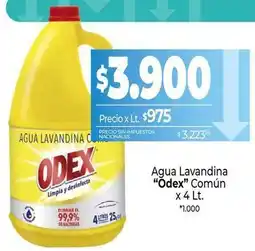 La Anonima Odex - agua lavandina oferta
