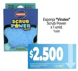 La Anonima Esponja scrub power oferta