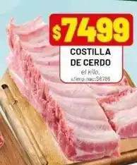 Almacor Costilla de cerdo oferta