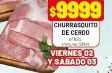 Almacor Churrasquito de cerdo oferta