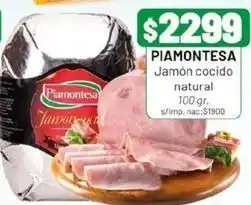 Almacor Piamontesa - jamón cocido natural oferta