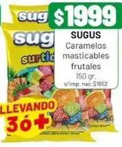 Almacor Sugus - caramelos masticables frutales oferta