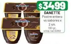 Almacor Danette - postre entero vs sabores x 2 un oferta