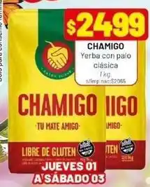 Almacor Chamigo - yerba con palo clásica oferta