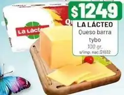 Almacor La lácteo - queso barra tybo oferta