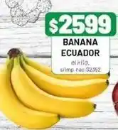 Almacor Banana ecuador oferta