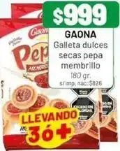 Almacor Gaona - galleta dulces secas pepa membrillo oferta