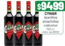 Almacor Cynar - aperitivo alcachofas c/alcohol oferta