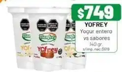 Almacor Yofrey - yogur entero vs sabores oferta