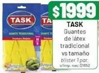 Almacor Task - guantes de látex tradicional oferta