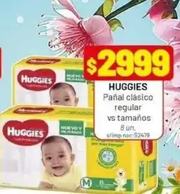 Almacor Huggies - pañal clásico regular oferta