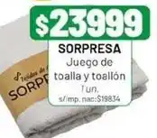Almacor Juego de toalla y toallón oferta